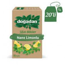 MINT LEMON TEA BAG 34G (20'S) DOGADAN (TURKISH)